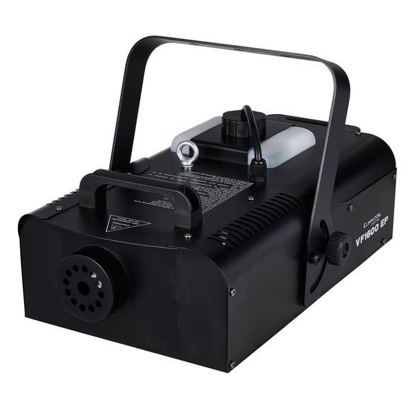Nebelmaschine Eliminator VF1600 – Leistungsstarke 1600W DMX-Nebelmaschine mit Funk- und Timer-Fernbedienung – ideal für dichte Nebeleffekte auf Partys und Events mieten